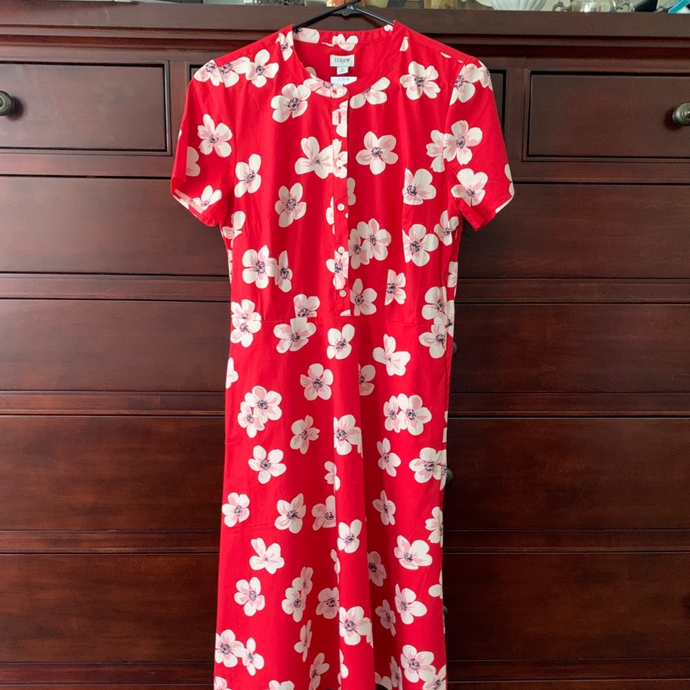 JCrew Red Dress - Picture 3 of 4